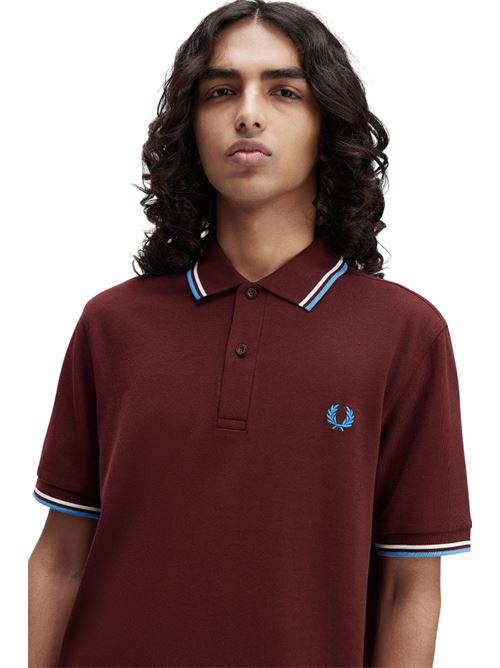 polo FRED PERRY | M3600PZ63 BORDEAUX